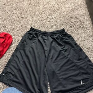 Jordan Black Athletic Shorts